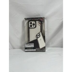Raptic Shield iPhone 16 Pro Max Case Clear Gray 10FT Drop Tested New
